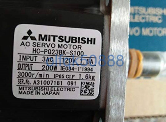 Mitsubishi HC-PQ23BK-S100 Servo Motor [e1100754738]