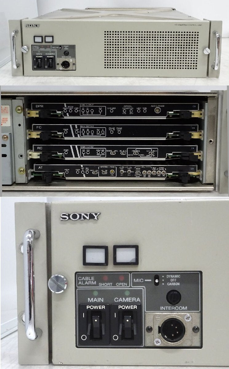 SONY HDC-900 Studio CCD Color Video Camera & Control Unit [1189577072]