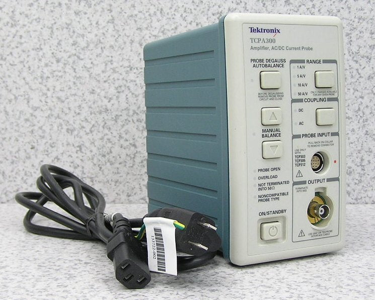 Tektronix TCPA300 Current Probe Amplifier + TCP305 Current Probe 50MHz Band 50A AC/DC [k1207805954]