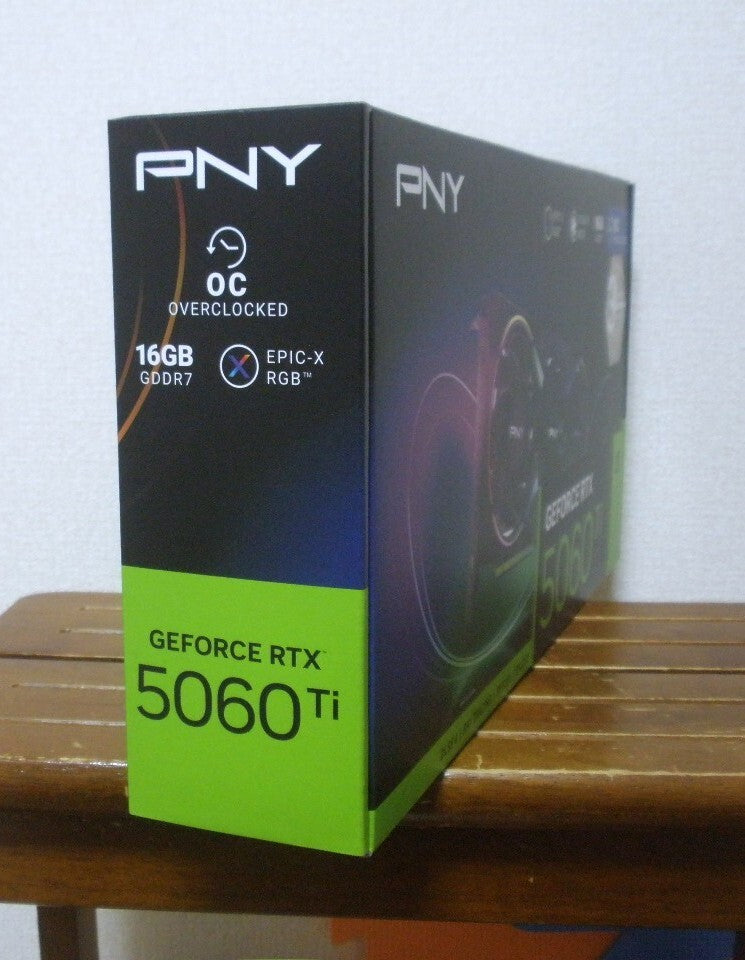 PNY GeForce RTX 5060 Ti 16GB ARGB Overclocked GPU [f1215702662]