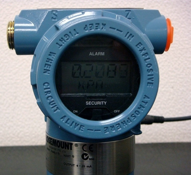 Rosemount 3051T Pressure Transmitter Gage -14.7-150 psi 4-20 mA HART [s1048628012]