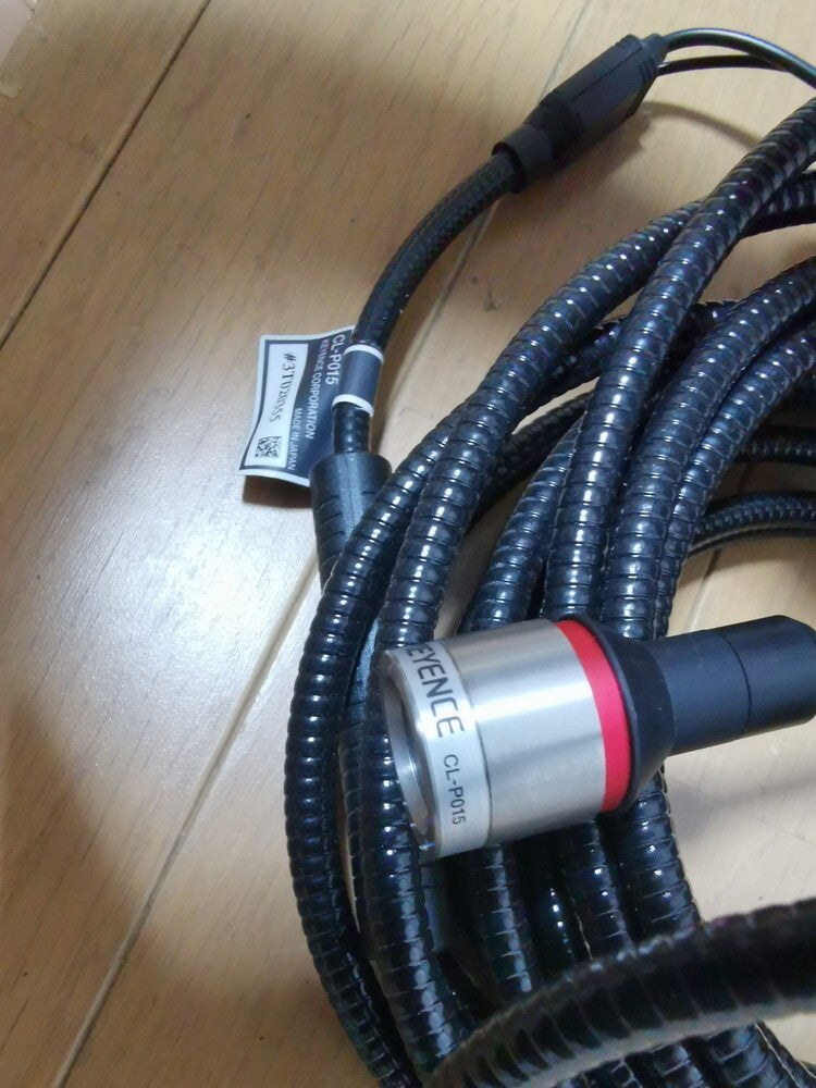 Keyence CL-3000 Multi-Color Laser Displacement Sensor Amplifier with Optical Unit and Head (open box) [k1191830219]