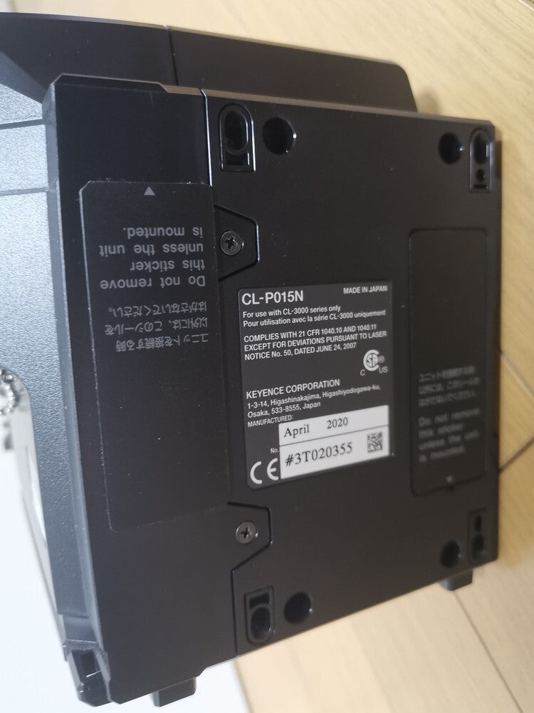 Keyence CL-3000 Multi-Color Laser Displacement Sensor Amplifier with Optical Unit and Head (open box) [k1191830219]