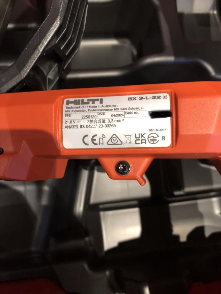 HILTI BX3-22 Rechargeable Concrete Nailer with 2 Batteries and Charger [m1207589052]