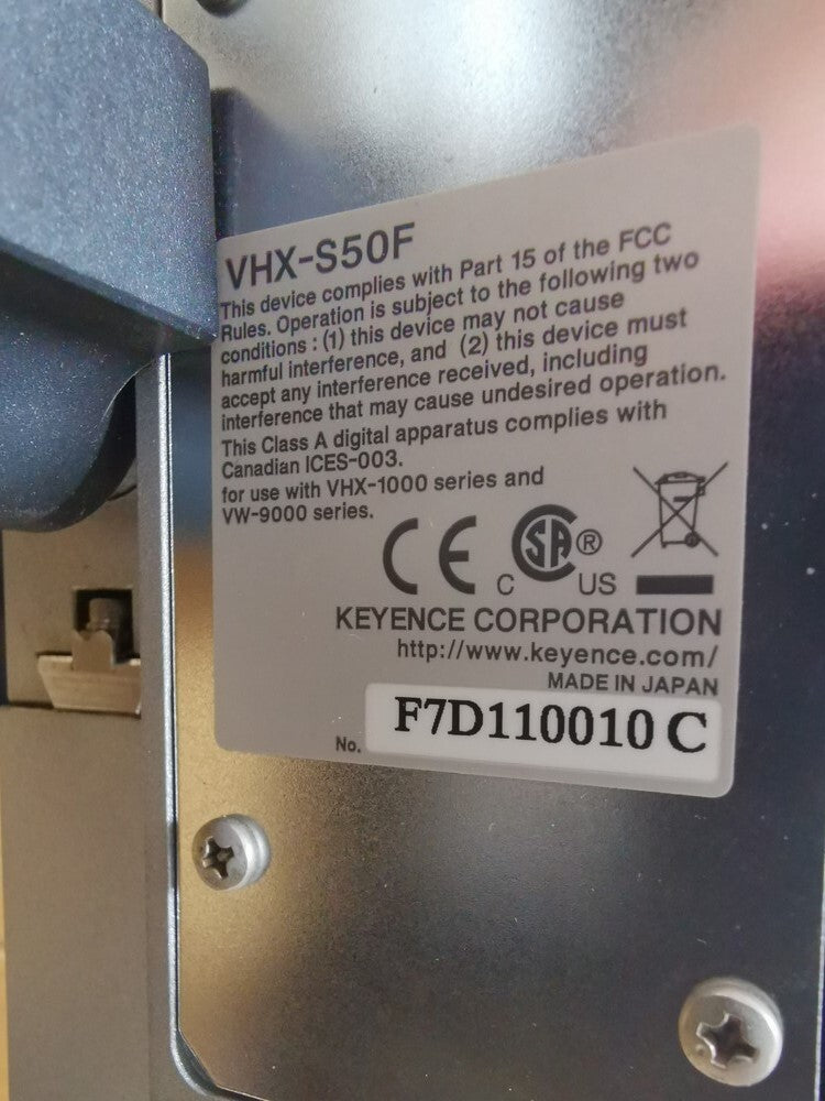 Keyence VH-S30 VHX-S50F Observation System Z-Axis Motorized Stage Microscope [u1217448230]