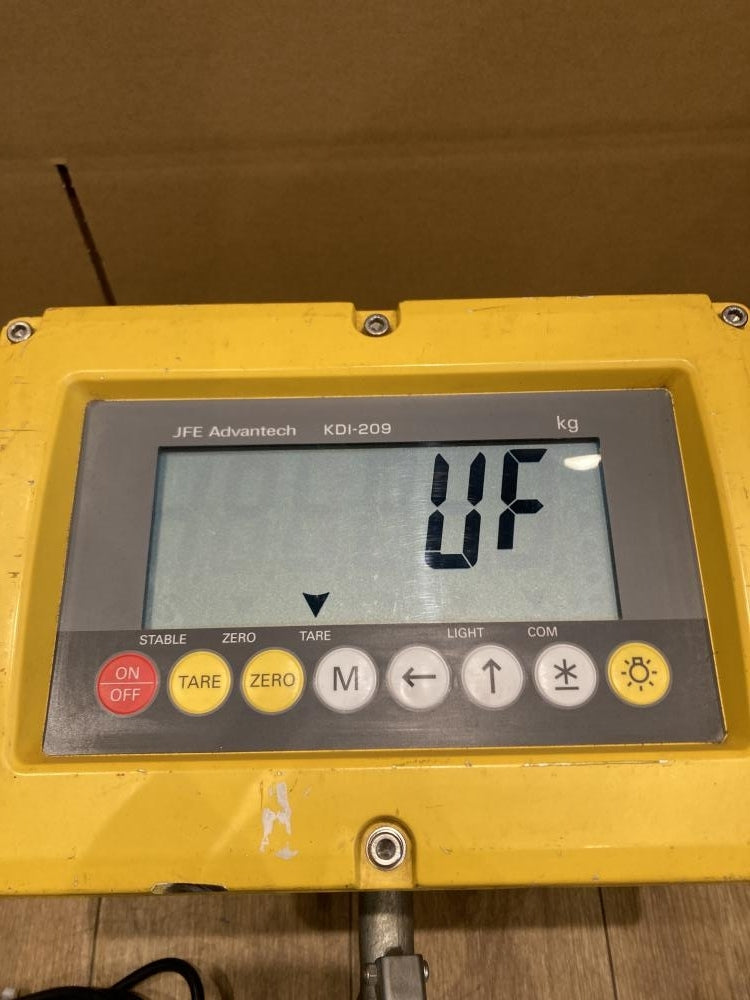 JFE Advantech ATHW-1BP Waterproof Crane Scale 1000kg Hand Display Included [k1220327440]