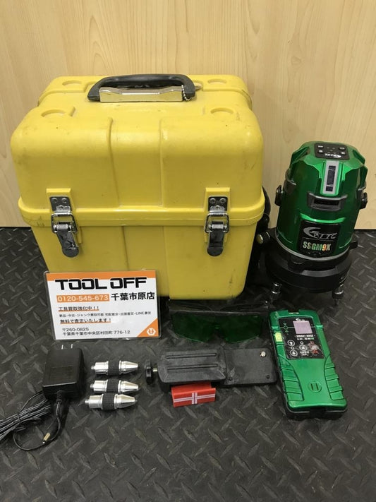 LTC SSGM9X Green Laser Level with Smart Base and Receiver (for parts or not working) [e1225123352]