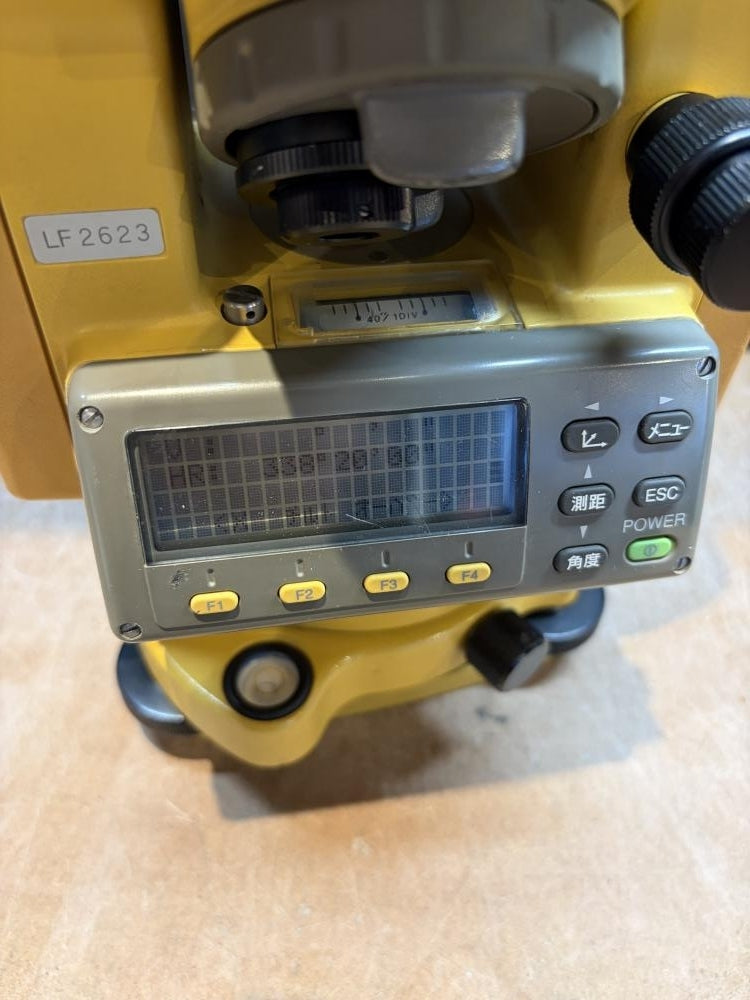 Topcon CS-102F Total Station with Calibration Certificate [c1227798245]