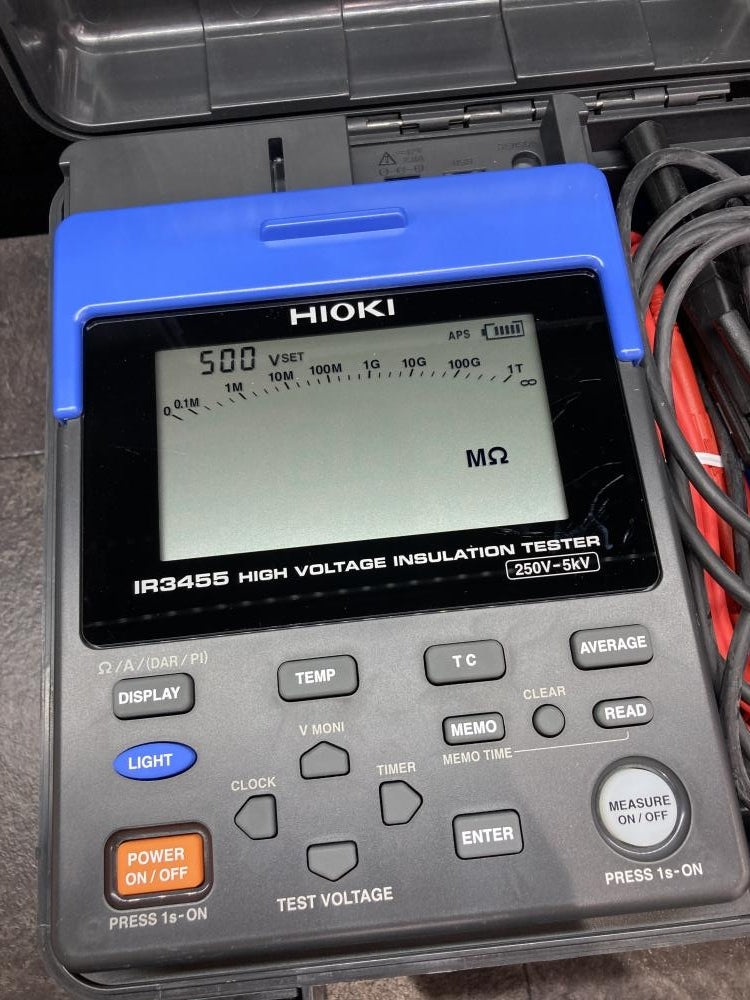 Hioki IR3455 High Voltage Insulation Tester [m1235438850]