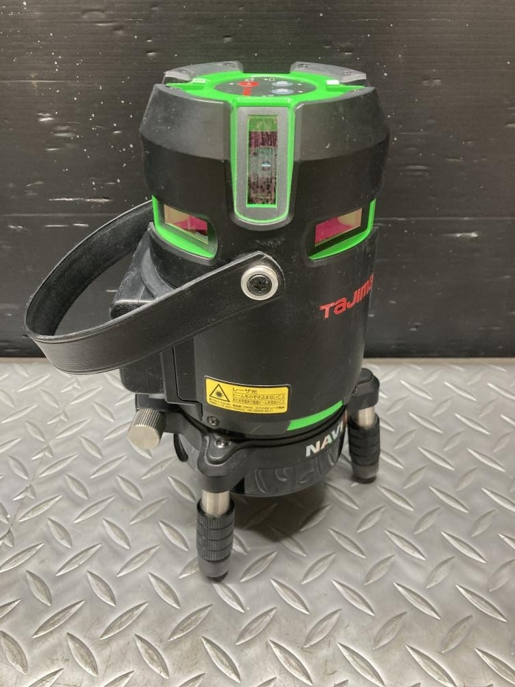Tajima GZASN-KJC Laser Level with RCV-GNAVI Receiver (as-is) [s1236948452]