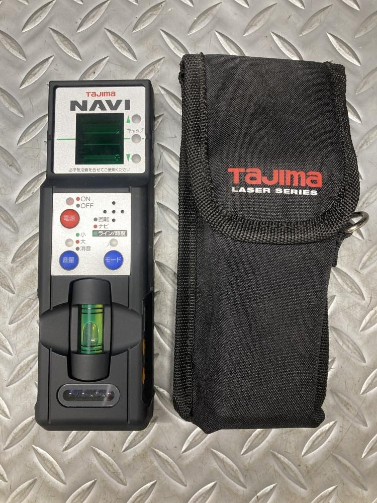Tajima GZASN-KJC Laser Level with RCV-GNAVI Receiver (as-is) [s1236948452]