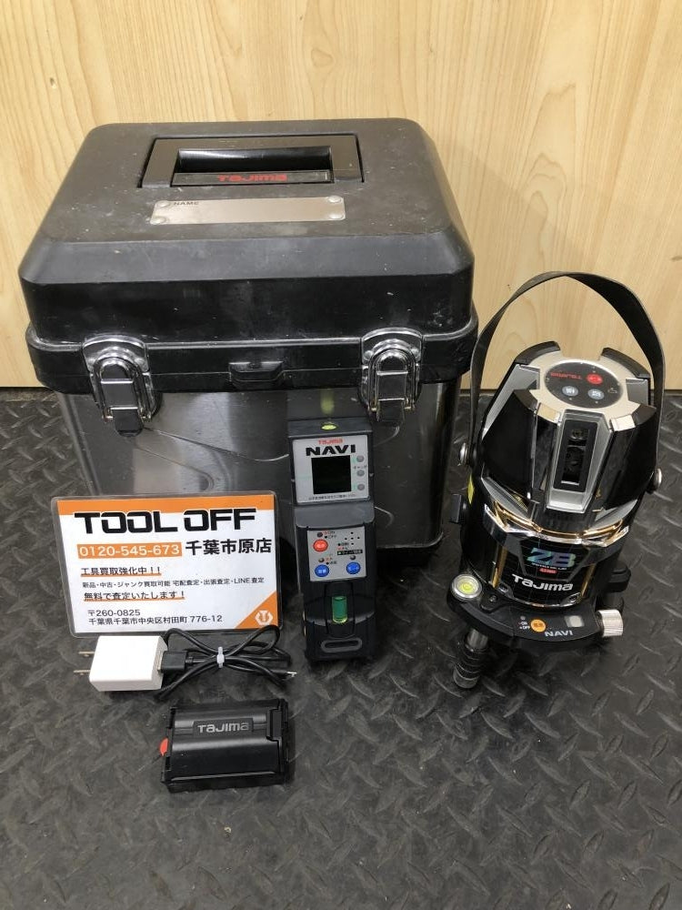 Tajima ZEROBLN-KJC Green Laser Level with Receiver (for parts or not working) [l1243044708]