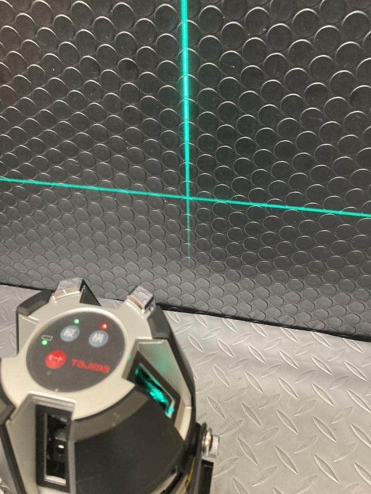 TAJIMA ZEROBL-KJC Blue Green Laser Level with Receiver and Battery (for parts or not working) [o1247730549]