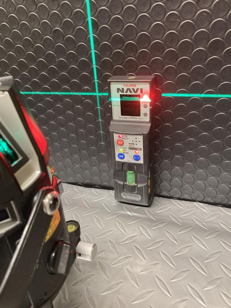 TAJIMA ZEROBL-KJC Blue Green Laser Level with Receiver and Battery (for parts or not working) [o1247730549]