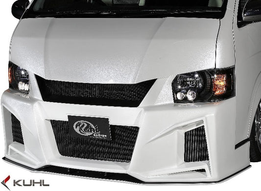 Kuhl Racing Ver4 200W-GT Racing Bonnet FRP Cool Racing Aero Toyota Hiace [k1073466440]