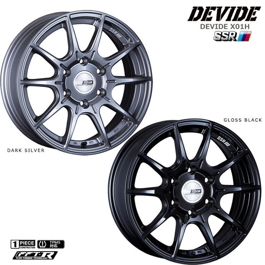 SSR X01H Wheel Set for HIACE 6.5J-16 +38 6H-139.7 [w1185986291]