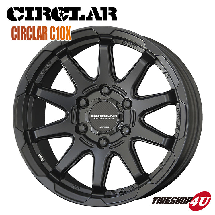 KYOHO Circular C10X 15x6.0J Wheels BFGoodrich All Terrain T/A KO3 195/80R15 for Hiace 200 Series [b1190410278]
