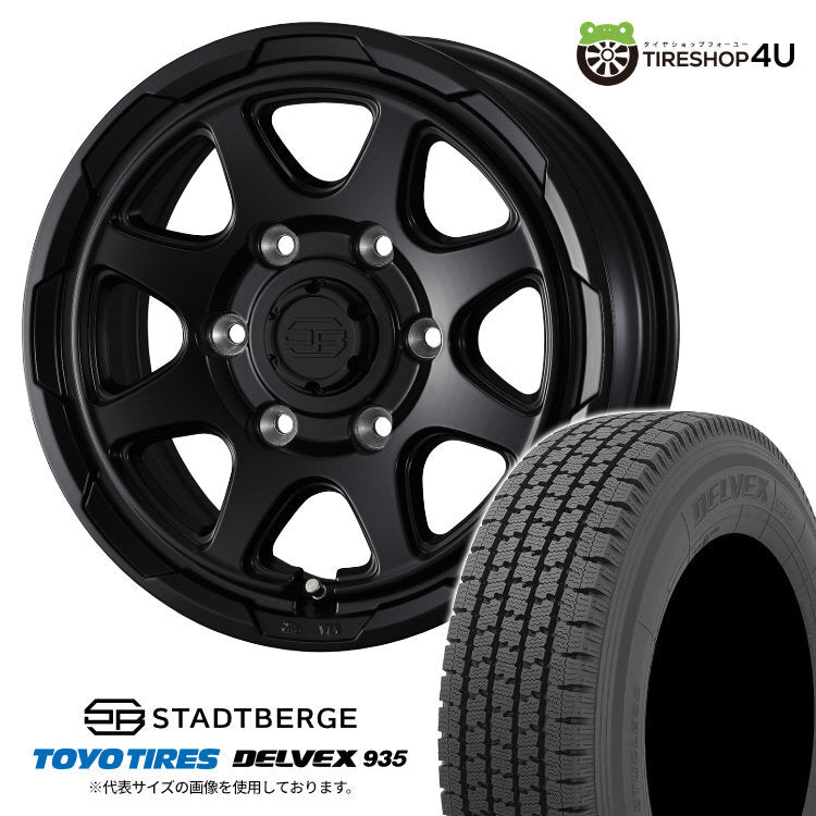 STADTBERGE 15x6.0J 6/139.7+33 SMB TOYO Delbex 935 195/80R15 HIACE [e1207046928]