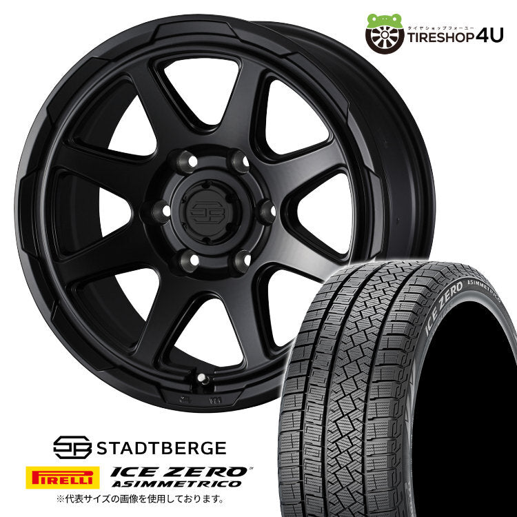 STADTBERGE 16x6.5J SMB PIRELLI Ice Zero A ZERO 215/65R16 Set of 4 [1209499395]