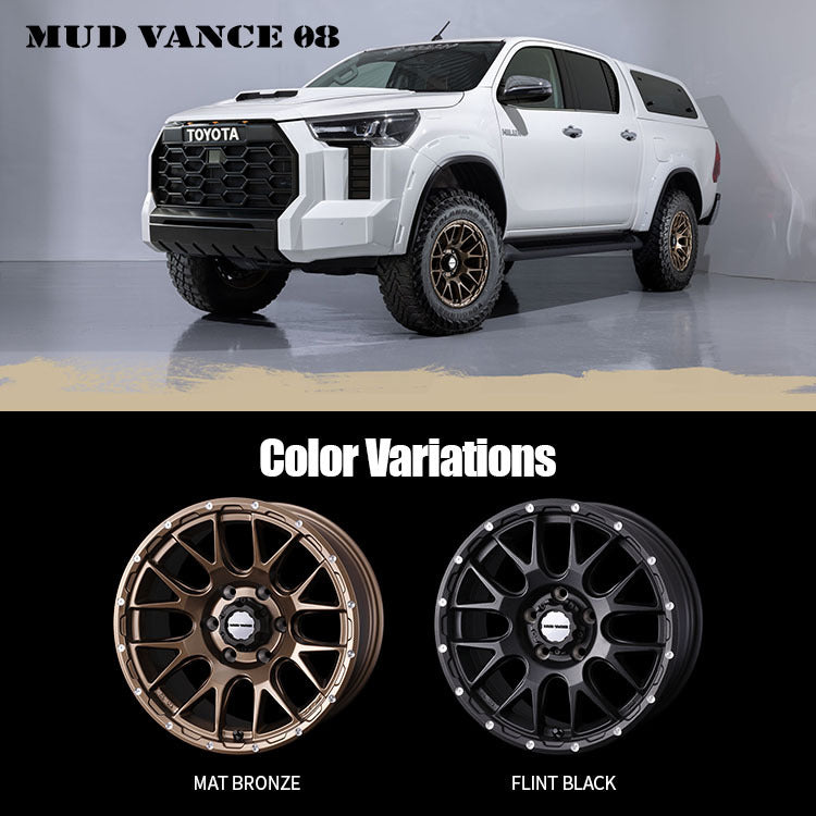 WEDS MUDVANCE08 15x6.0J Set of 4 Rims HANKOOK Winter I cept RW06 195/80R15 Hiace 200 Series [r1211898668]