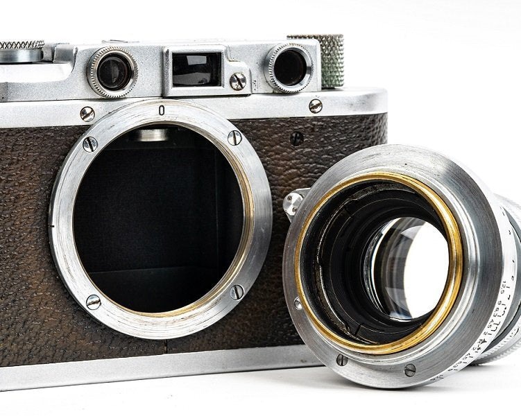 Leica Type II Film Camera Body + Summar 50mm f2 Lens Set [d1195455111]