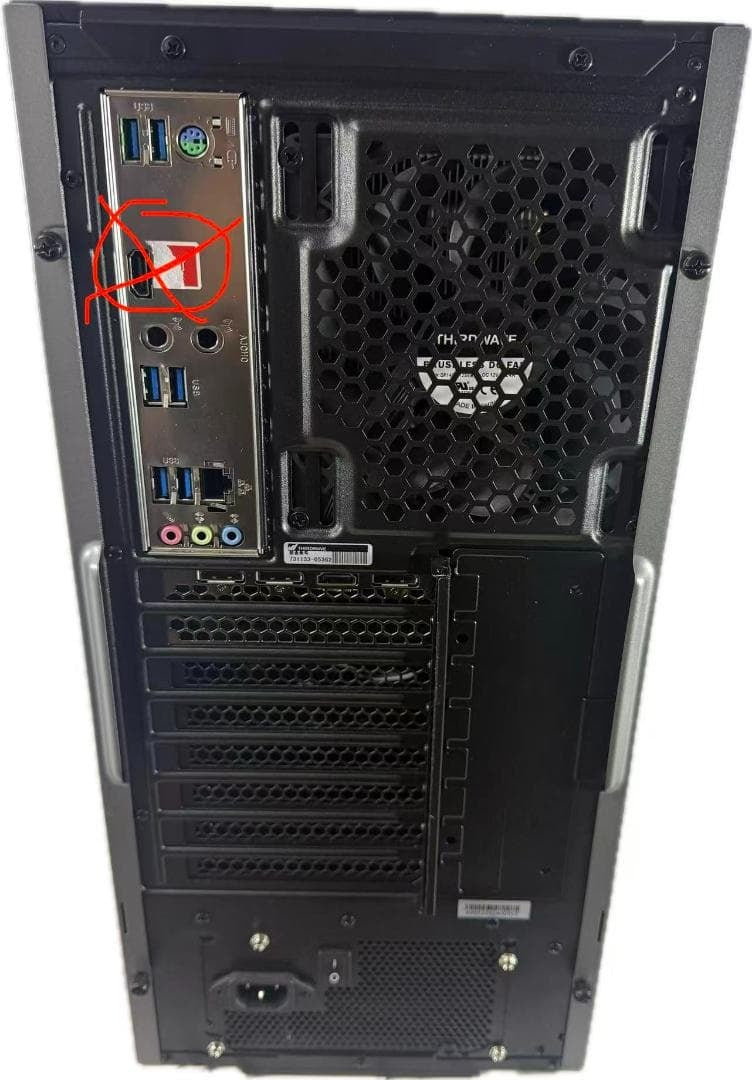 GALLERIA DESKTOP-ULPJHVJ AMD Ryzen 7 5700X Processor NVIDIA GeForce RTX 4060 16GB SSD 1TB Windows 11 [x1219151824]