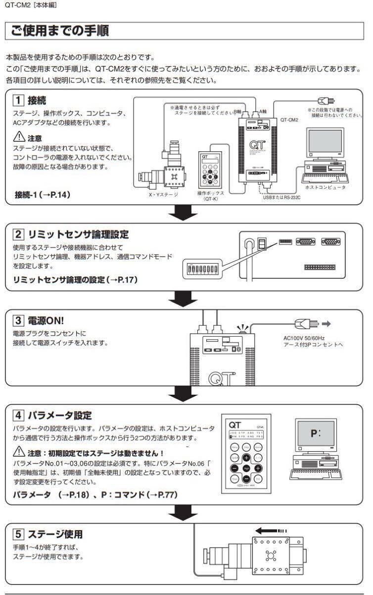 Chuo Seiki QT-CM2 2-Axis Controller with QT-K Control Box and Joystick [1234353634]