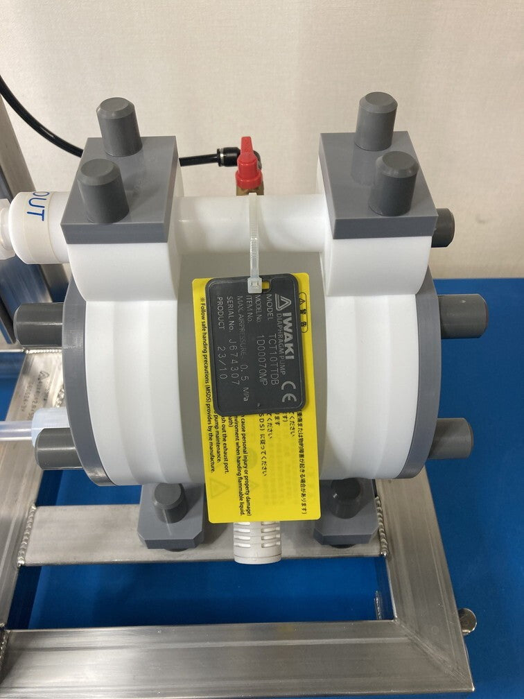 Iwaki TCT10TTDB Air Driven Diaphragm Pump Fluoropolymer Type [n1220603420]