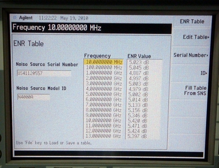 Agilent N8973A NFA Noise Figure Analyzer 3GHz [d430906100]