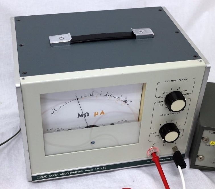 TOA SM-15E Super Mega Ohm Meter 0.05-100,000Mohms [g1003852615]