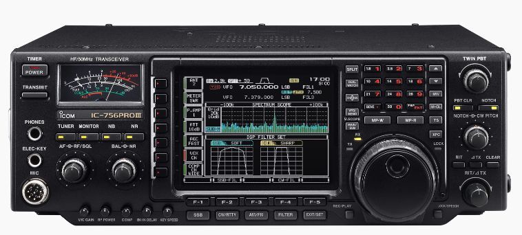 Icom IC-756PRO III HF/50MHz 100W Transceiver [d1211755756]