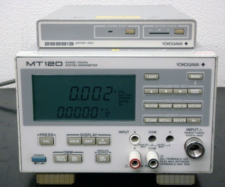 Yokogawa MT120 2652-02 Digital Pressure Gauge [j1048626109]