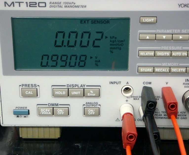Yokogawa MT120 2652-02 Digital Pressure Gauge [j1048626109]