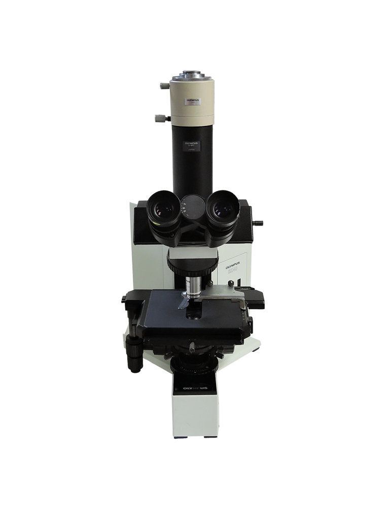 Olympus BX40F-3 BX40 Microscope with WH10x/22 Plan 100x/1.25 MTV-3 [s1231860129]