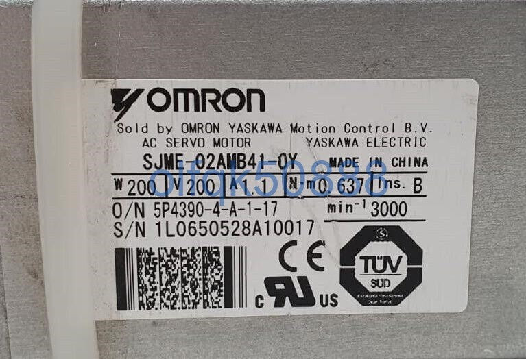 OMRON SJME-02AMB41-0Y Servo Motor [k1102411649]