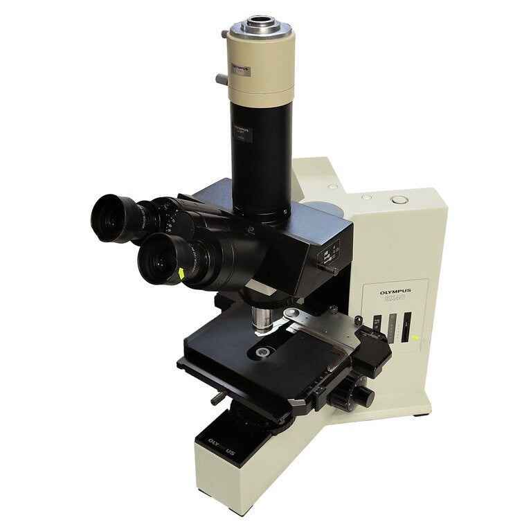 Olympus BX40F-3 BX40 Microscope with WH10x/22 Plan 100x/1.25 MTV-3 [s1231860129]