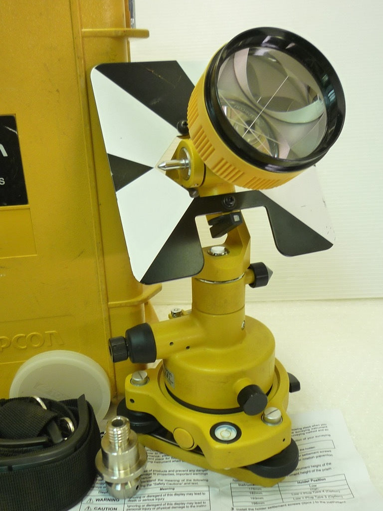 Topcon 1 Element Prism EDM ACCESSORIES-3 Set with Hard Case [o1113382732]