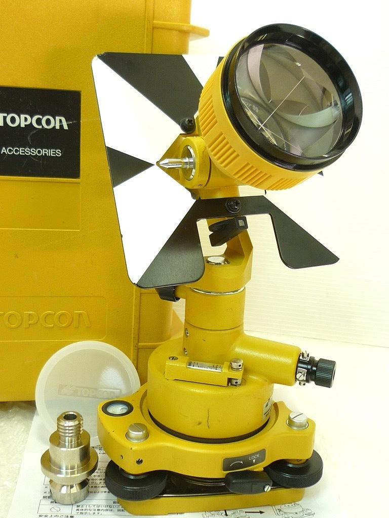 Topcon 1 Element Prism EDM Accessories-3 Set with Hard Case [w1114038142]