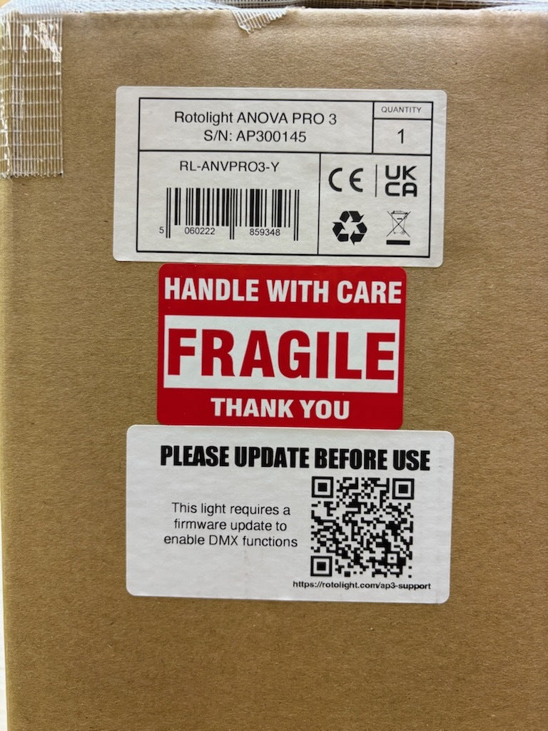 ROTOLIGHT Anova Pro 3 RGB LED Light Panel Standard Yoke Kit [r1209536009]