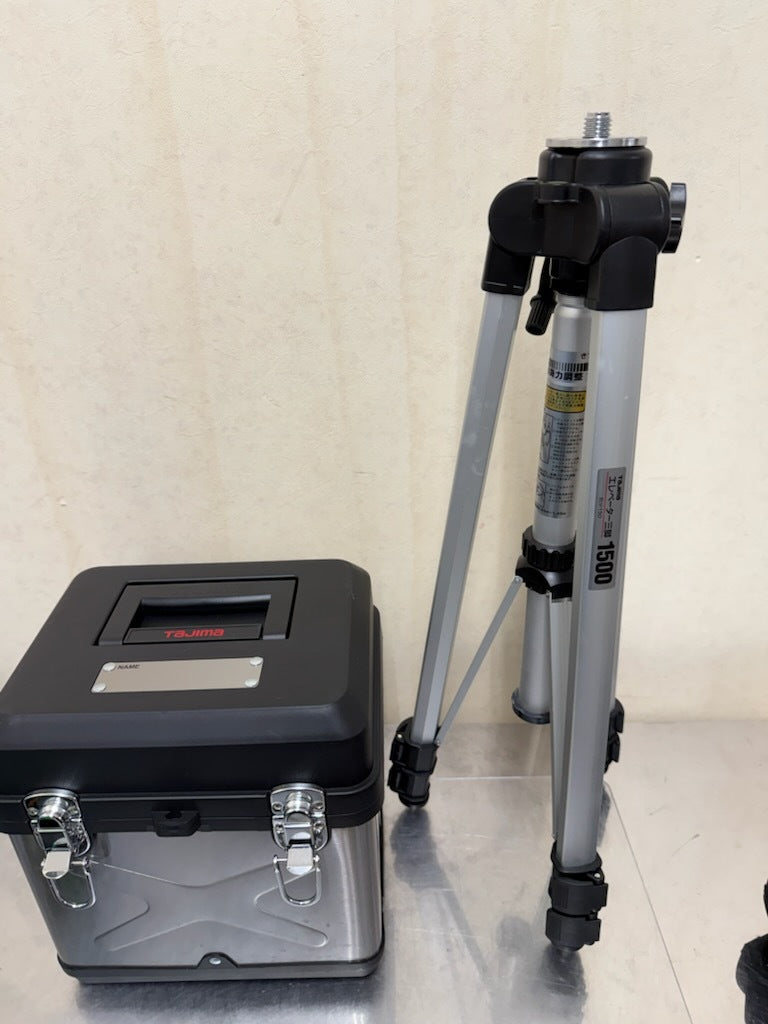 TAJIMA ZEROGSN-KJC Green Laser Marker RCV-GNAVI Receiver Tripod Set [o1219016253]
