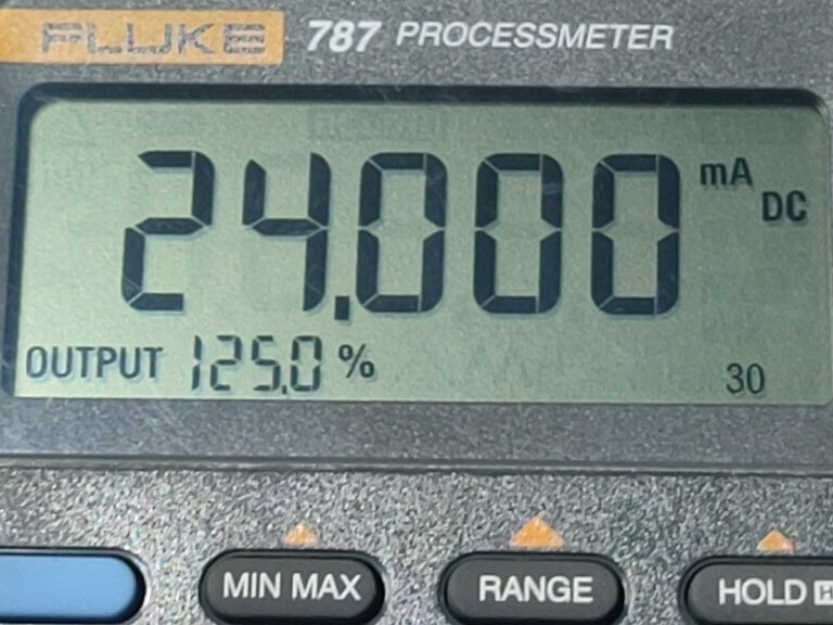 FLUKE 787 Process Meter DC 24.000mA Current Output + DC 24.000mA Measurement Multimeter Calibrated [w1148998822]