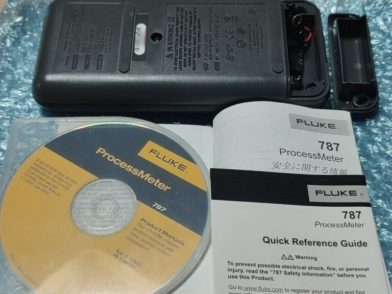 FLUKE 787 Process Meter DC 24.000mA Current Output + DC 24.000mA Measurement Multimeter Calibrated [w1148998822]