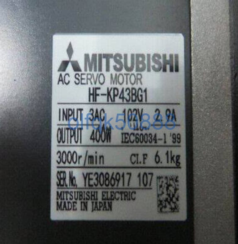 Mitsubishi HF-KP43BG1 Servo Motor [p1130172784]