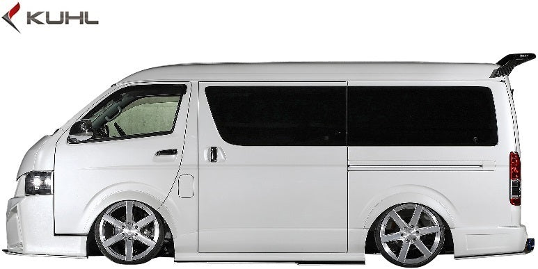 Kuhl Racing Ver4 200W-GT Racing Bonnet FRP Cool Racing Aero Toyota Hiace [k1073466440]
