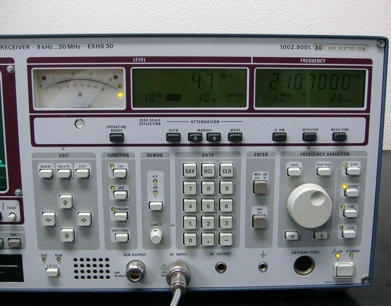 Rohde & Schwarz ESHS30 EMI Test Receiver 9kHz-30MHz [q1062025707]