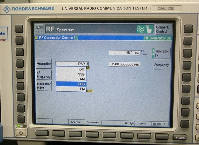 Rohde & Schwarz CMU200 Universal Radio Communication Tester 2.7GHz [d1062015846]