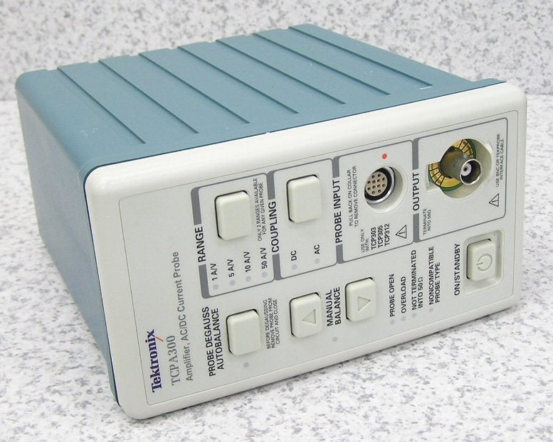 Tektronix TCPA300 Current Probe Amplifier + TCP312 Current Probe 100MHz 30A AC/DC [p1208426872]