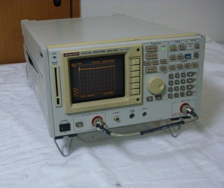 Advantest R3361AN Spectrum Analyzer 9kHz-2.6GHz 75 Ohm [t1103761538]