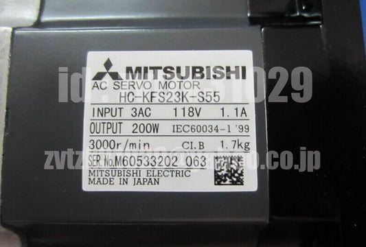 Mitsubishi HC-KFS23K-S55 Servo Motor [u1118399409]