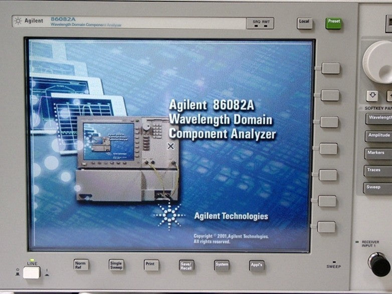 Agilent 86082A Wavelength Domain Component Analyzer [b461767508]